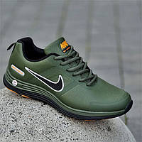 45р и 46р! Кроссовки мужские хаки весна осень демисезон Кросівки чоловічі хакі весняні осінні (Код: М3000)