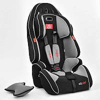 Детское автокресло универсальное с бустером JOY группа 1 2 3 9-36 кг Black and grey 69076 GB, код: 7758022