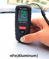 YNB-100PRO Yunombo товщиномір фарби, Fe/NFe + Zn, до 1800 мкм, фото 8