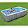 Каркасний басейн Bestway 56456 (412х201х122 см) з картриджним фільтром і драбиною, фото 3