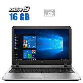 Ноутбук HP ProBook 450 G3/ 15.6" (1366x768)/ Core i3-6006U/ 16 GB RAM/ 240 GB SSD/ HD 520, фото 1