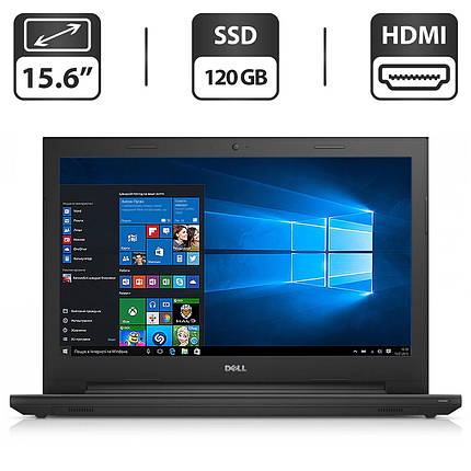 Ноутбук Dell Inspiron 3542/ 15.6" (1366x768)/ Core i3-4005U/ 4 GB RAM/ 120 GB SSD NEW/ HD 4400, фото 1