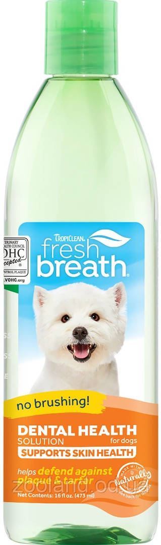 001558 TropiClean Fresh Breath Домішка у воду з омега-3 та омега 6, 473 мл
