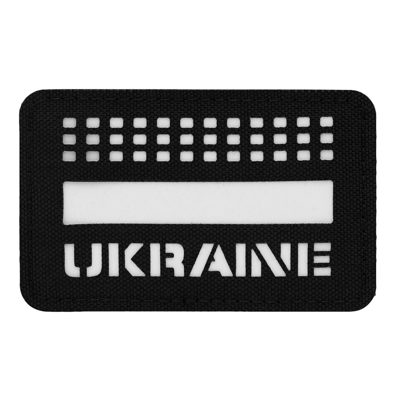 M-Tac нашивка Ukraine Laser Cut Black/GID