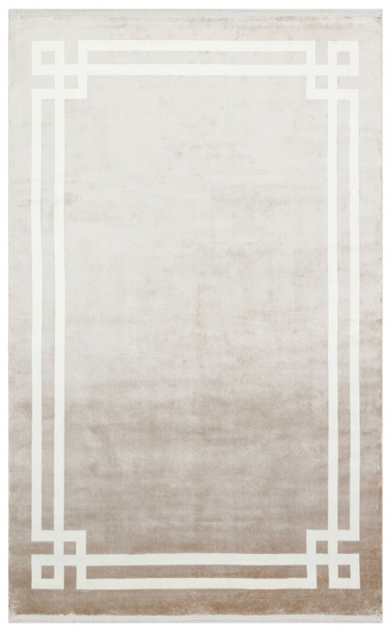 Килим Baroque BR 01 Beige White бежевий прямокутний 240*340 см