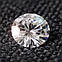 Moissanite Муассанніт чисто білий 0.50 ct 5.0 mm. VVS1, фото 4
