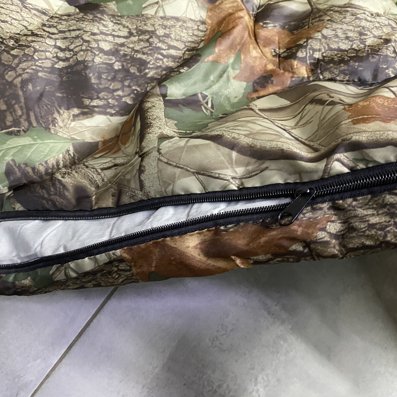 Спальный мешок кокон / одеяло Ranger Germes Camo 220х75, Камуфляж, температура комфорта +10, мин. до -5 - фото 3 - id-p1910130567