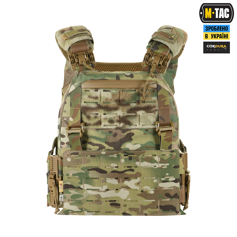 Плитоноска швидкого скидання M-TAC CUIRASS FAST QRS GEN.II MULTICAM