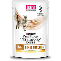 Влажный диетический корм для кошек при болезняx почек Purina Pro Plan Veterinary Diets NF Ren VK, код: 7541111