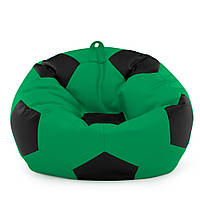 Кресло мешок Мяч Оксфорд 120см Студия Комфорта размер Большой Зеленый + Черный IS, код: 6498893