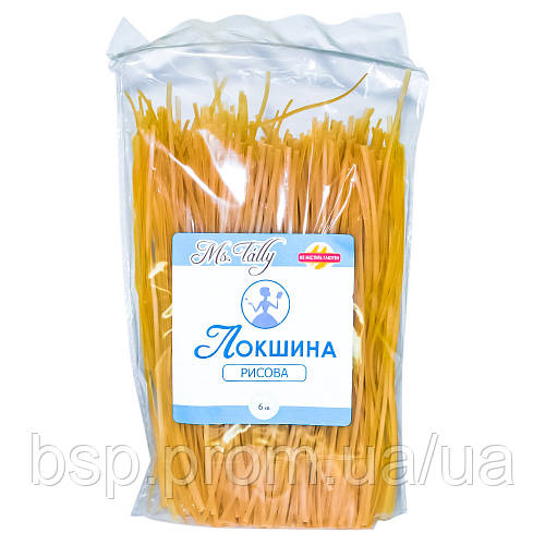 Купить Лапша рисовая без глютена Ms. Tally 250 г BS, код: 7511342, цена ...