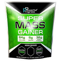 Гейнер Powerful Progress Super Mass Gainer 4000 g 40 servings Tiramisu TN, код: 7520839