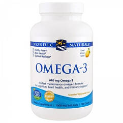 Омега 3 Nordic Naturals Omega-3 1000 mg 180 Soft Gels Great Lemon taste, 8910097 - 381