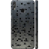 Чехол 3d пластиковый матовый на телефон Huawei Honor 8X Кубики "1061m-1596-58250"