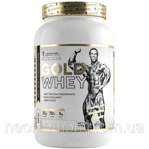 Купить Протеин Kevin Levrone Gold Whey 908 g 30 servings Strawberry NL ...