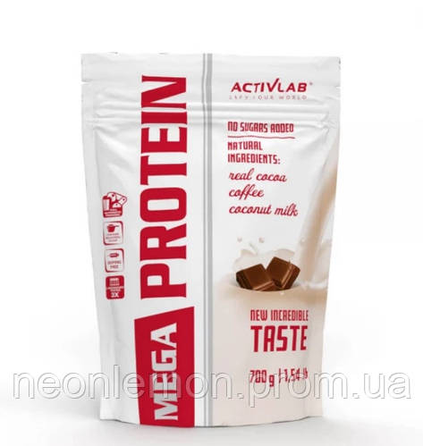 Купить Протеин Activlab Mega Protein 700 g 21 servings Chocolate NL ...