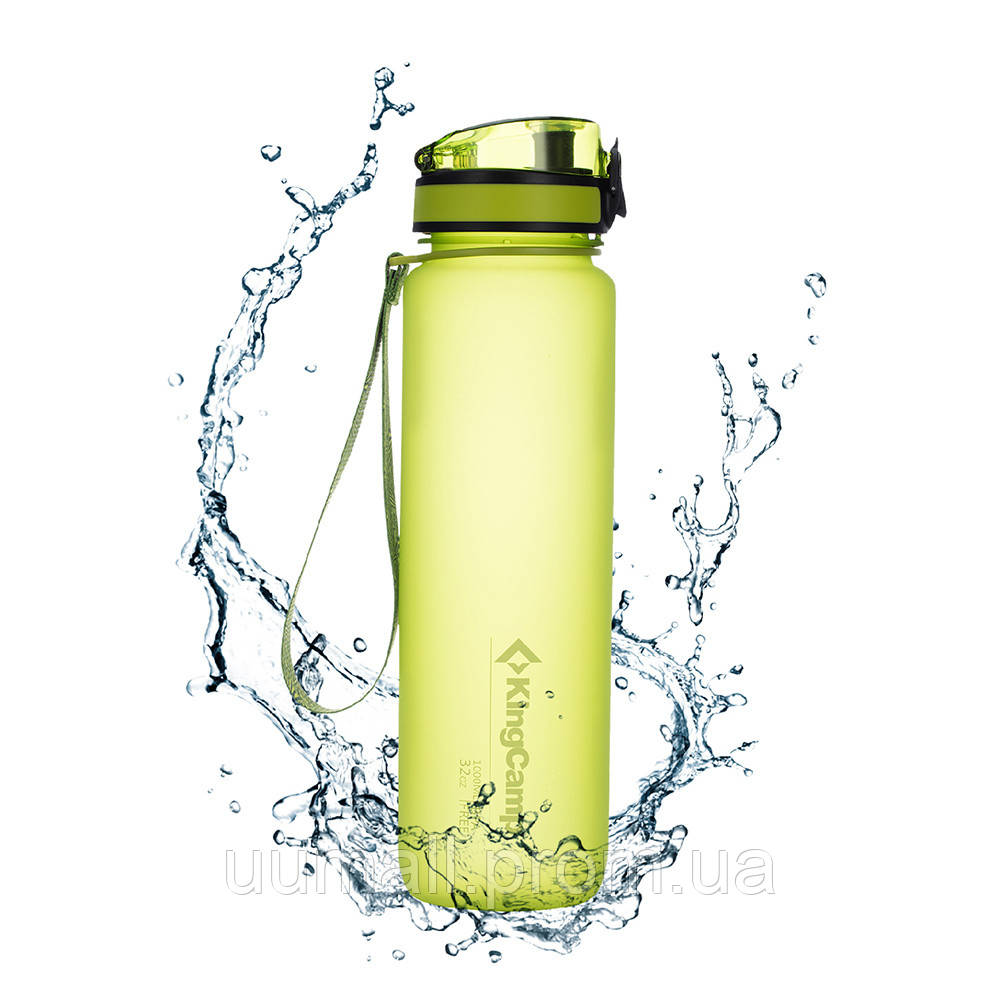 Бутылка KingCamp Tritan Bottle 1000ml Light Green (1026-KA1136_LIGHTGREEN) UM, код: 7625801 - фото 1 - id-p1916324027