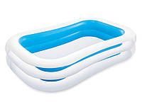 Дитячий надувний басейн Intex 56483 Блакитний PP, код: 1870790