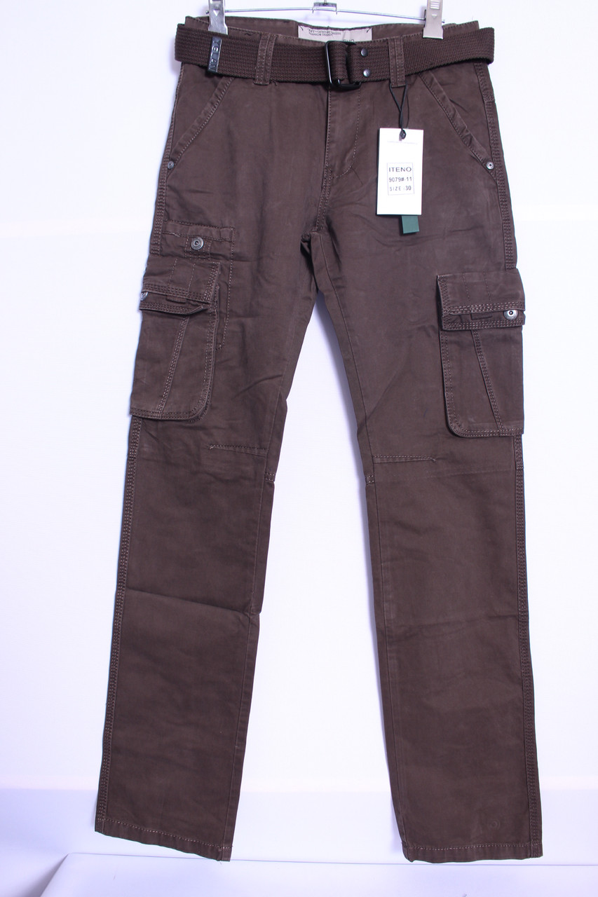 Мужские джинсы-карго "Iteno"размеры 30-38.( есть другие модели и цвета ) - фото 1 - id-p333854468