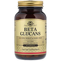 Бета глюканы Beta Glucans Solgar 60 таблеток KS, код: 7701136