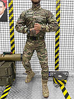 Армейский тактический костюм комплект мультикам, Мужская военная боевая форма весна осень multicam