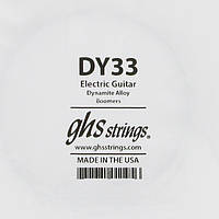 Струна GHS DY33 Boomers Low Tune Dynamite Alloy Wound Single Guitar String .033 AM, код: 7291160