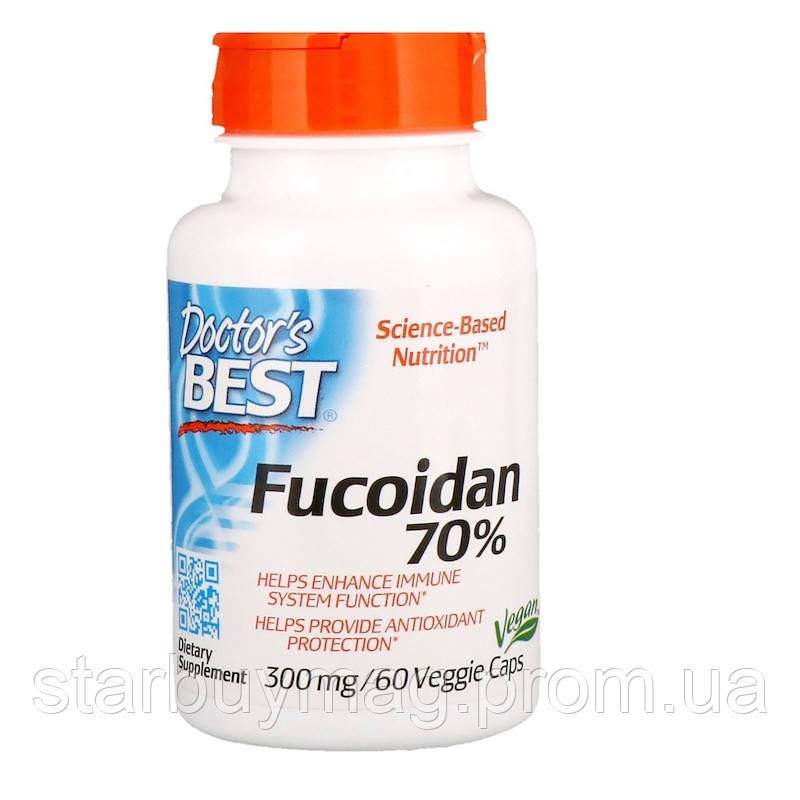 Купить Фукоидан 70 Fucoidan Doctors Best 60 капсул 5718 SB, код ...