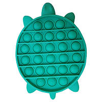 Іграшка-антистрес Pop It Зелена Черепаха IX, код: 6691267