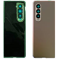 Задняя крышка Samsung Galaxy Z Fold3 5G F926B серебристая оригинал Китай со стеклом камеры