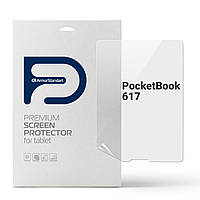 Защитная пленка для PocketBook 617 (Противоударная гидрогелевая. Прозрачная)