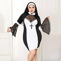 Еротичний костюм чернашки JSY P71109 Plus Size, фото 6