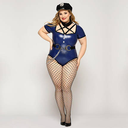 Еротичний костюм поліцейський JSY P91116 Plus Size, фото 1