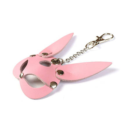 Брелок на карабіні для ключів Art of Sex Bunny, Рожевий, фото 2
