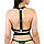 Шкіряна портупея Art of Sex - Melani Leather harness, Чорна L-2XL ( SO8299 ), фото 3