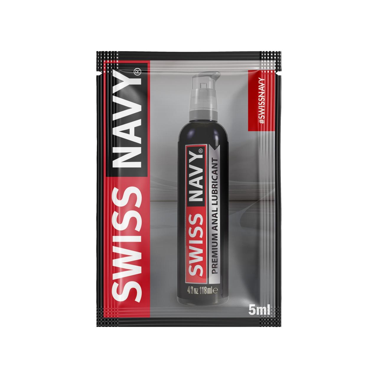 Пробник анального лубриканту на силіконовій основі Swiss Navy Premium Anal 5 мл 18+