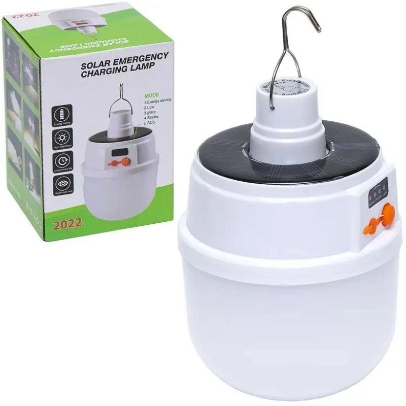 Акумуляторна лампа кемпінгова світильник 2022 на сонячній батареї