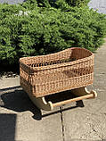 Люлька плетени з лози, фото 3