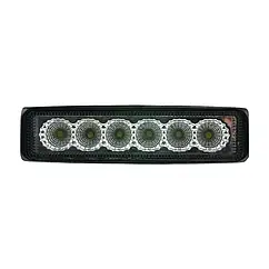 Додаткова світлодіодна LED фара CYCLONE WL-307 SLIM 18W EP6 FL