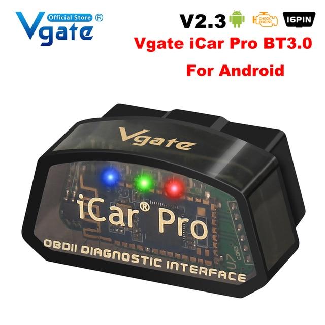 Діагностичний сканер Vgate iCar Pro OBD II ELM327 V2.3 Bluetooth 3.0