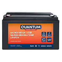 Аккумулятор литий-железо-фосфатный Quantum LiFePO4, 12.8V, 100Ah, 1шт/уп