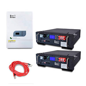 Автономна система безперебійного живлення потужністю 8 кВт з LiFePO4 АКБ