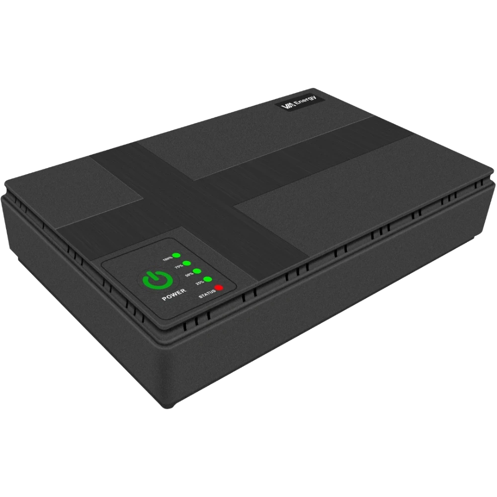 Джерело безперебійного живлення для роутера 36Вт Via Energy Mini UPS 2.0