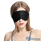 Шовкові маски для сну Silenta Silk ОПТом (маска із шовку), black. Min замовлення 30 штук., фото 6