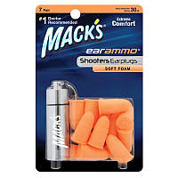 Беруши MACKS EAR AMMO с контейнером 7 пар OM, код: 6870031