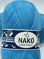 Mohair Delicate Nako-6134 бірюза