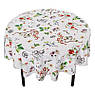 Скатертина бавовняна кругла з тефлоном "Сади Сицилії" Villa Grazia Premium Ø 180 см, фото 4