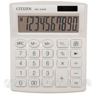 Калькулятор Citizen SDC810NRWHE