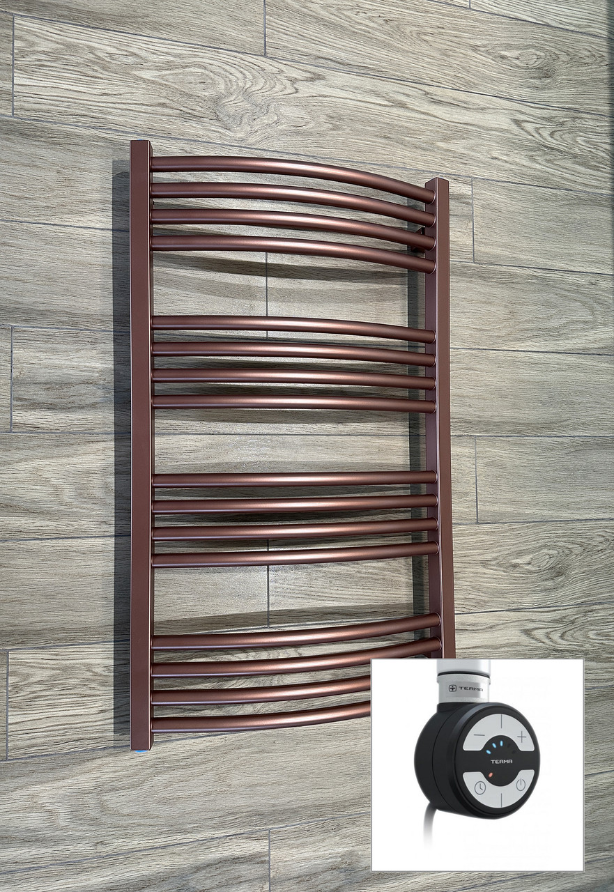 Рушникосушка електрична Terma Lena 900x536 Pers (бронза), тен MOA