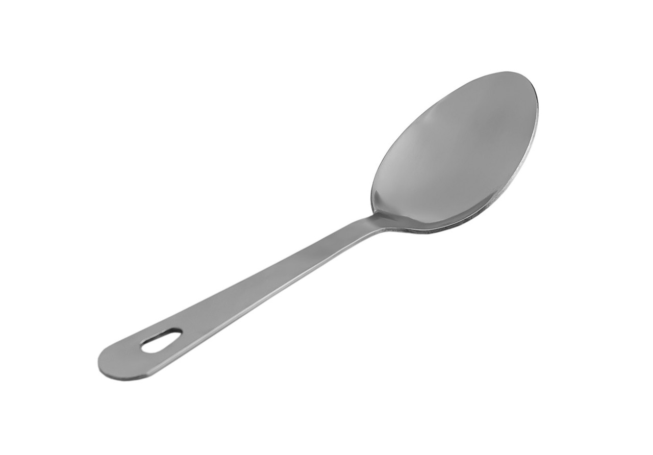 Ложки для гарніру 25см Ложка гарнірна нержавіюча Ложка гарнірна овальна громадське харчування Ложка гарнірна кухарська