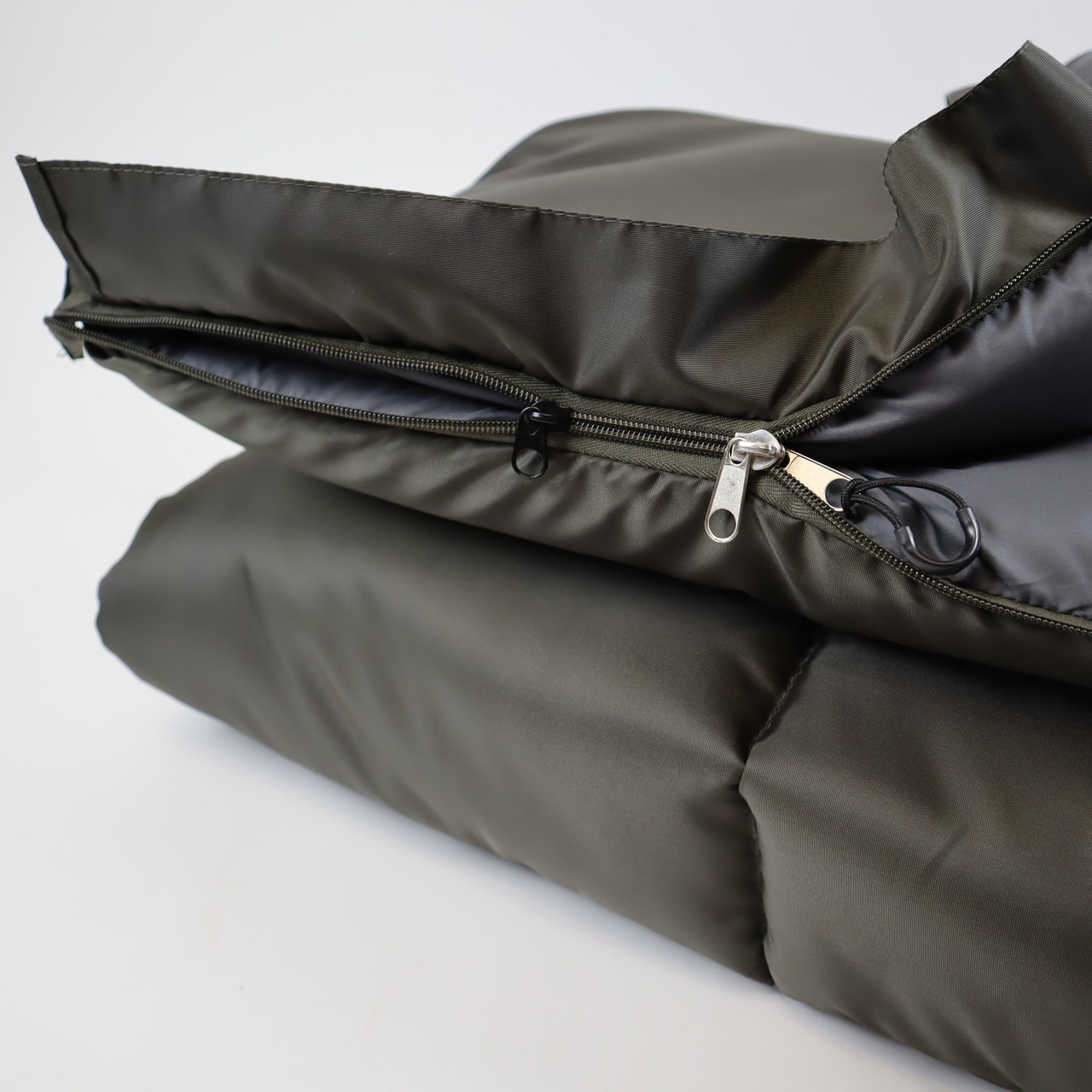 Спальник зимний до -20° Спальный мешок зимний широкий(85*205) с капюшоном, спальный мешок одеяло. - фото 3 - id-p1739894216